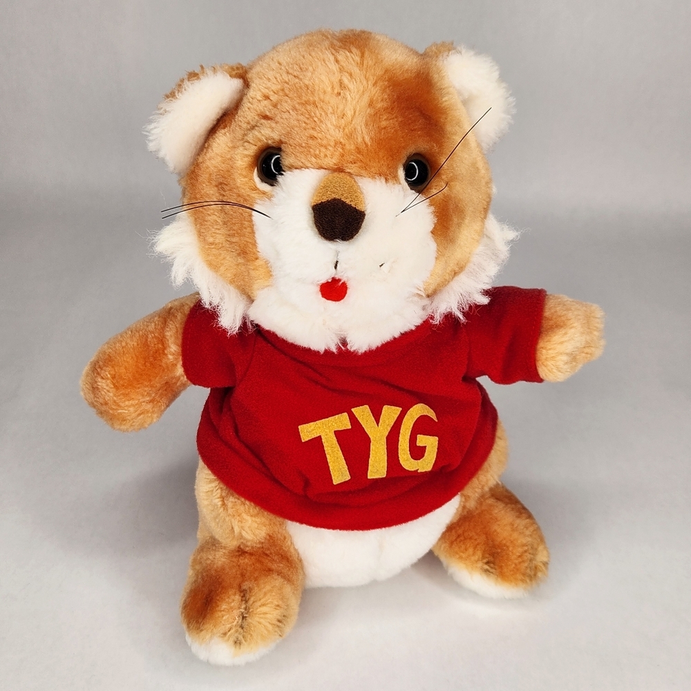 Vintage 1981 Shirt Tales TYG Tiger Plush Hallmark Collectible